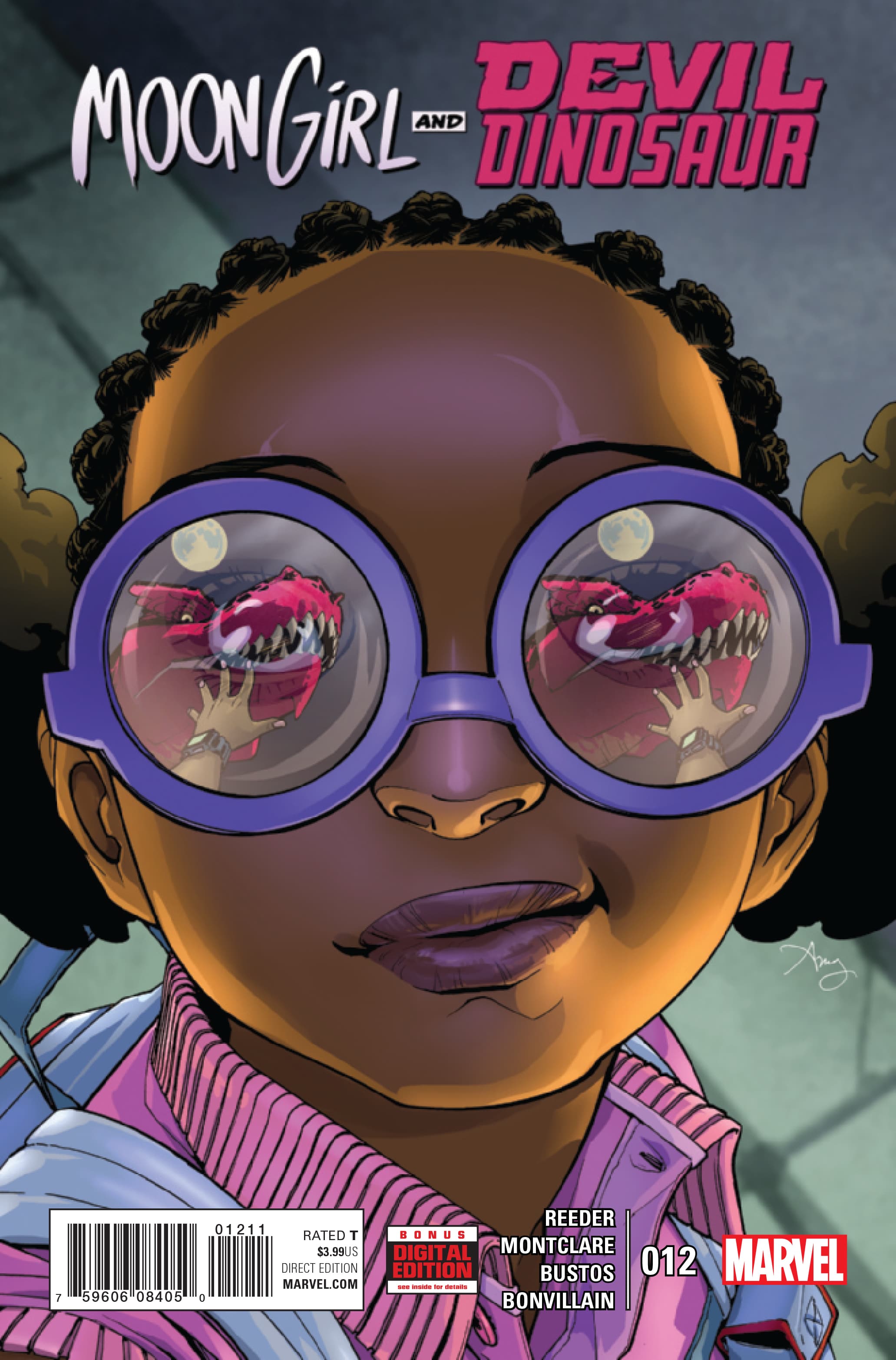 Moon Girl and Devil Dinosaur #12 cover