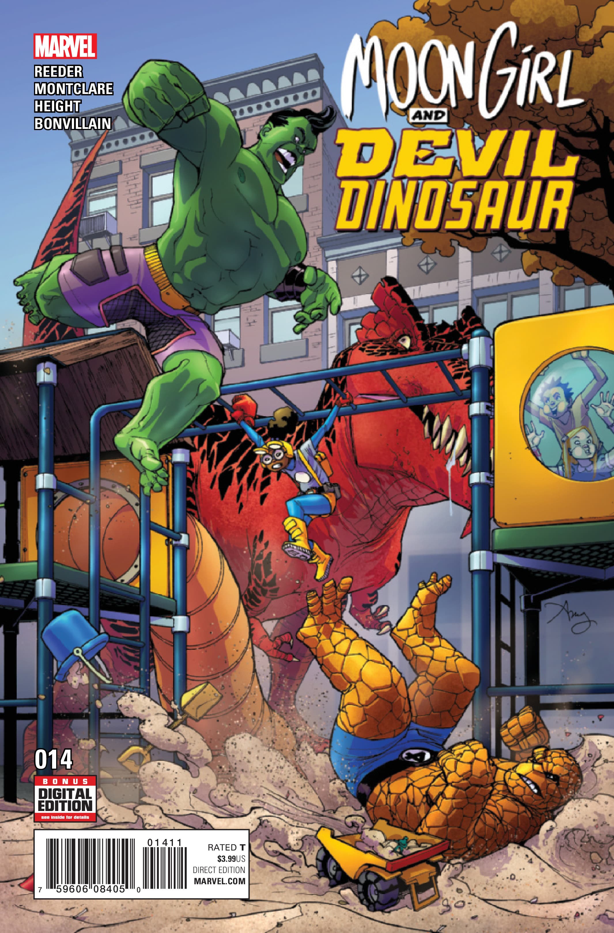 Moon Girl and Devil Dinosaur #14 cover