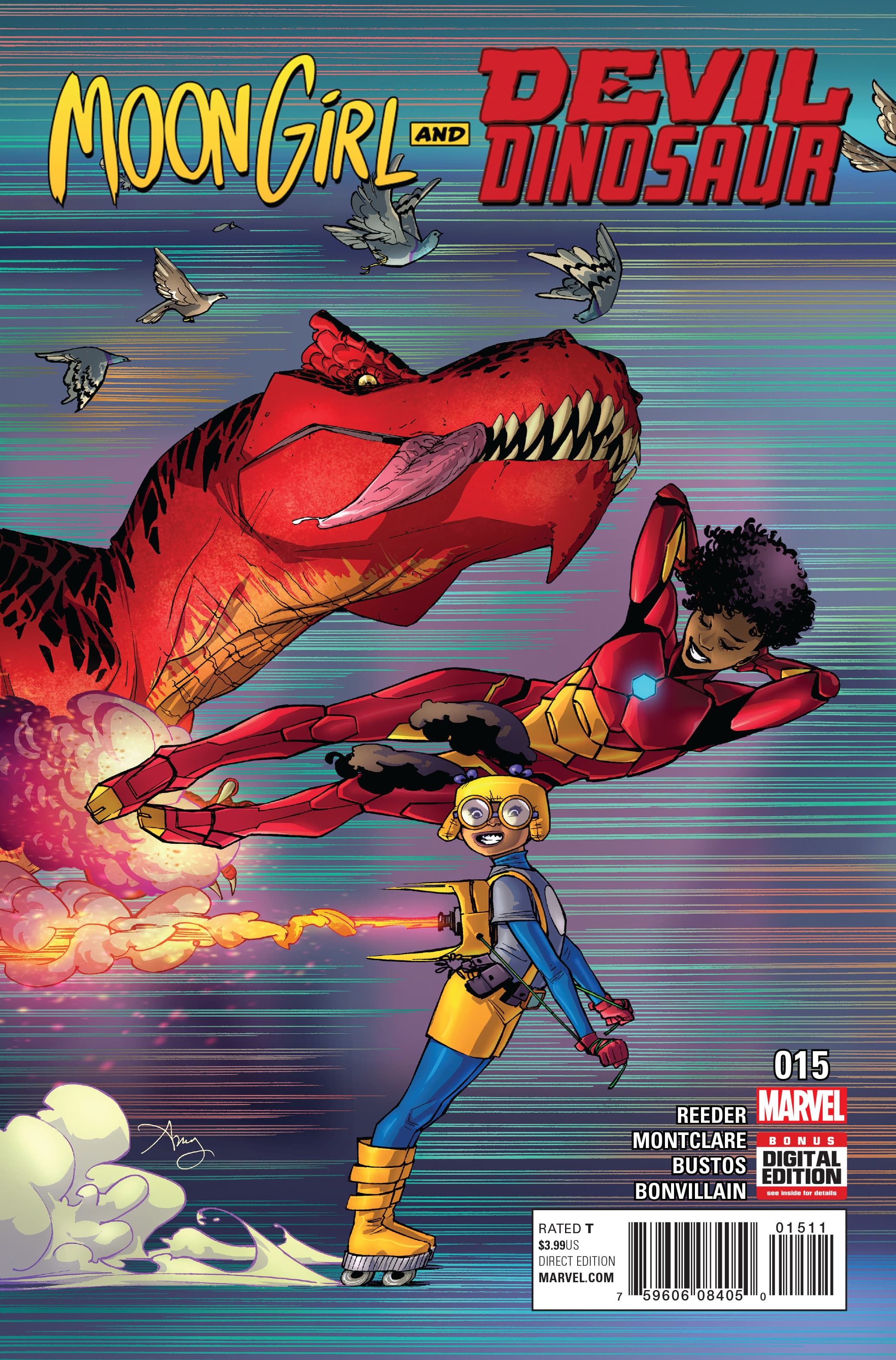 Moon Girl and Devil Dinosaur #15 cover