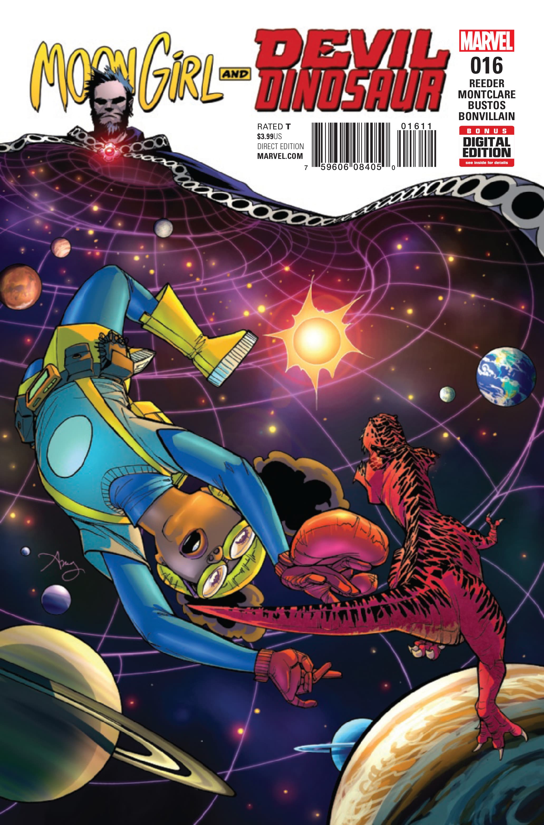 Moon Girl and Devil Dinosaur #16 cover