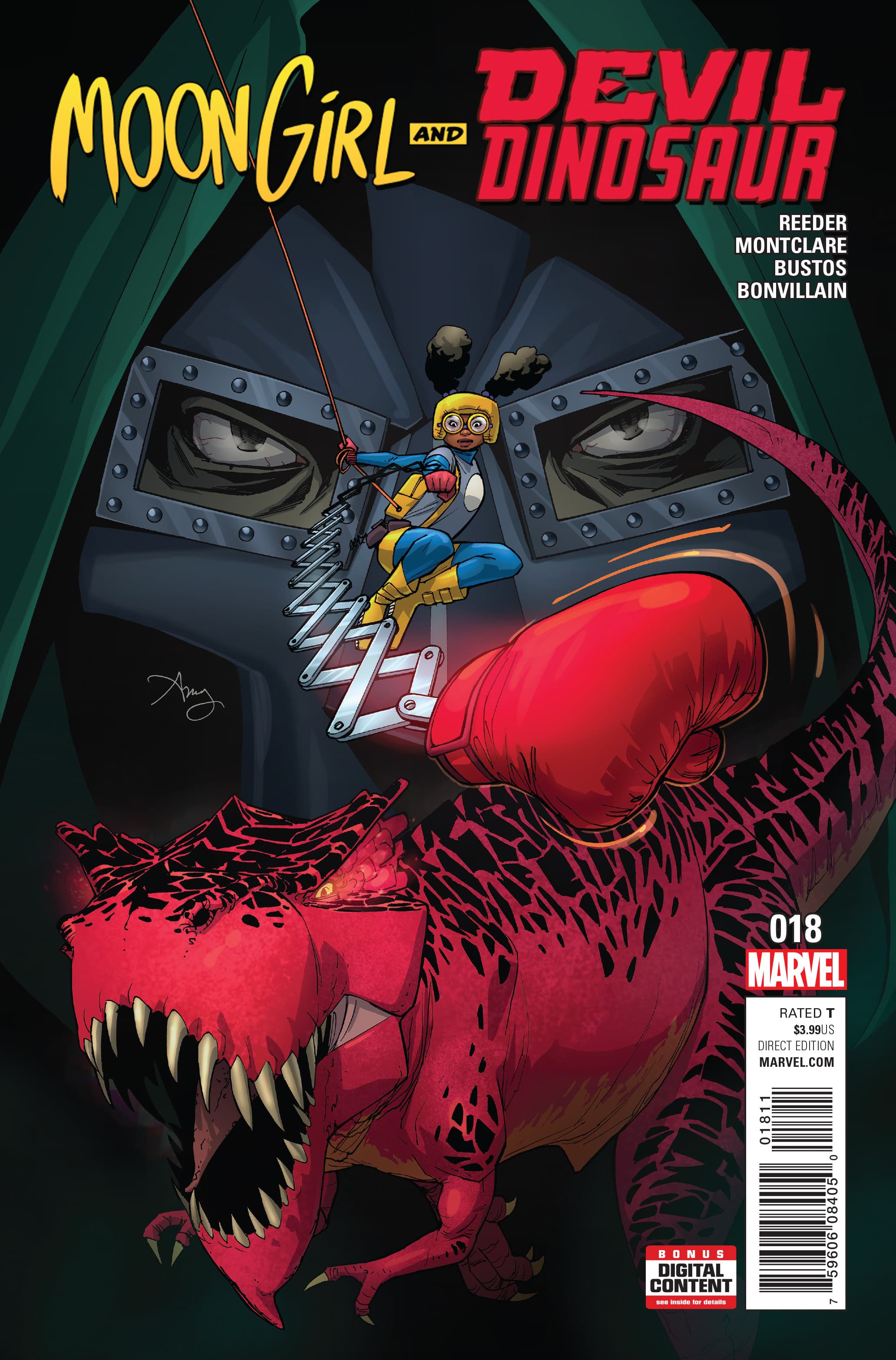 Moon Girl and Devil Dinosaur #18 cover
