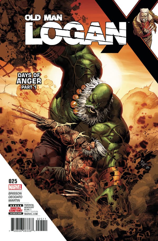 Old Man Logan #25 cover