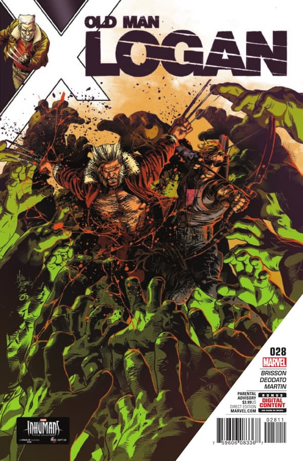 Old Man Logan #28 cover