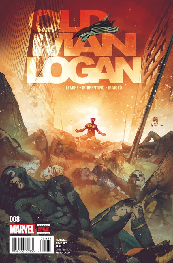 Old Man Logan #8 cover