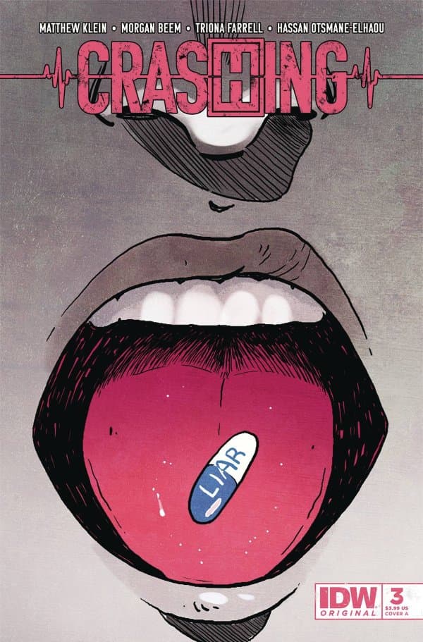Crashing #3 cover