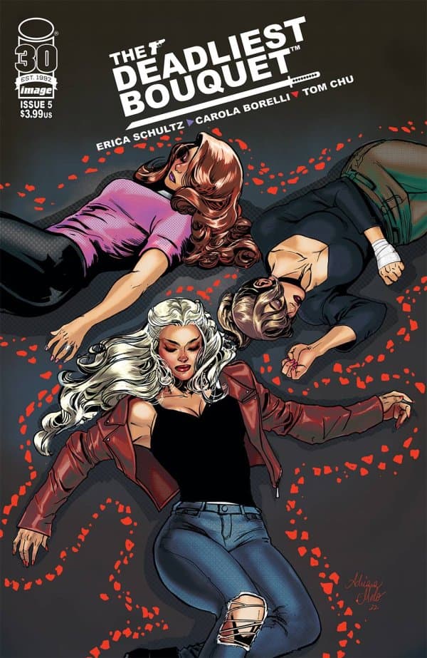 The Deadliest Bouquet #5 cover
