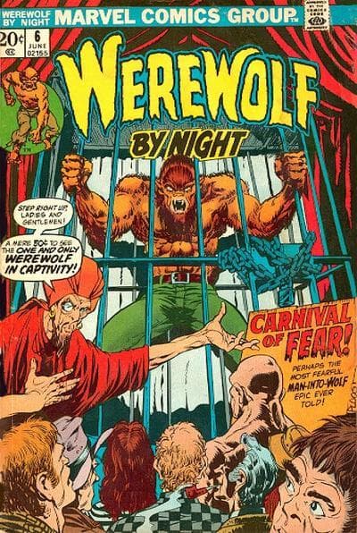 Werewolf by Night #6 cover