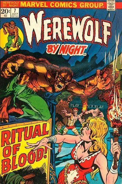 Werewolf by Night #7 cover