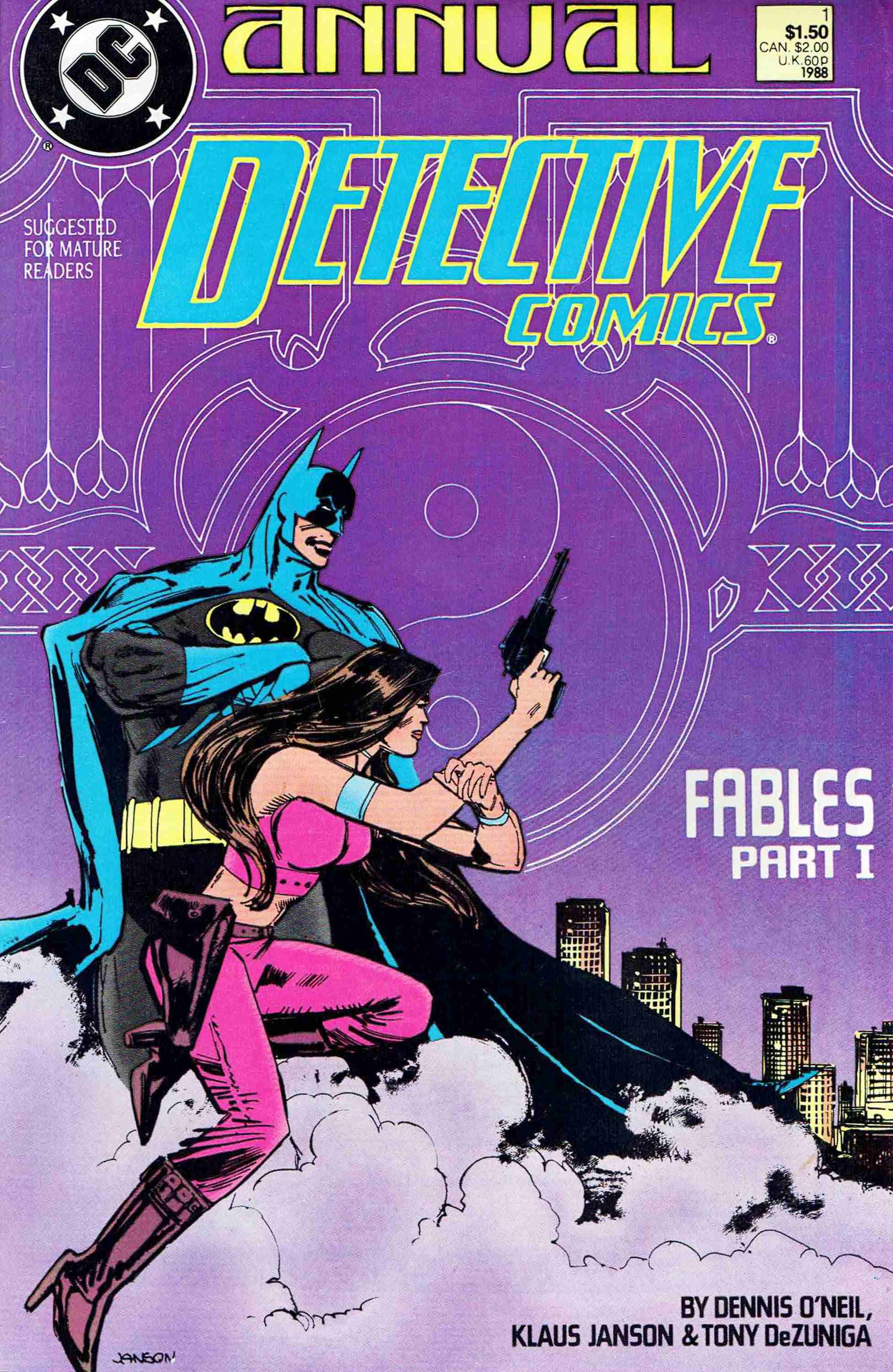 Detective Comics Annual cover — © DC Comics