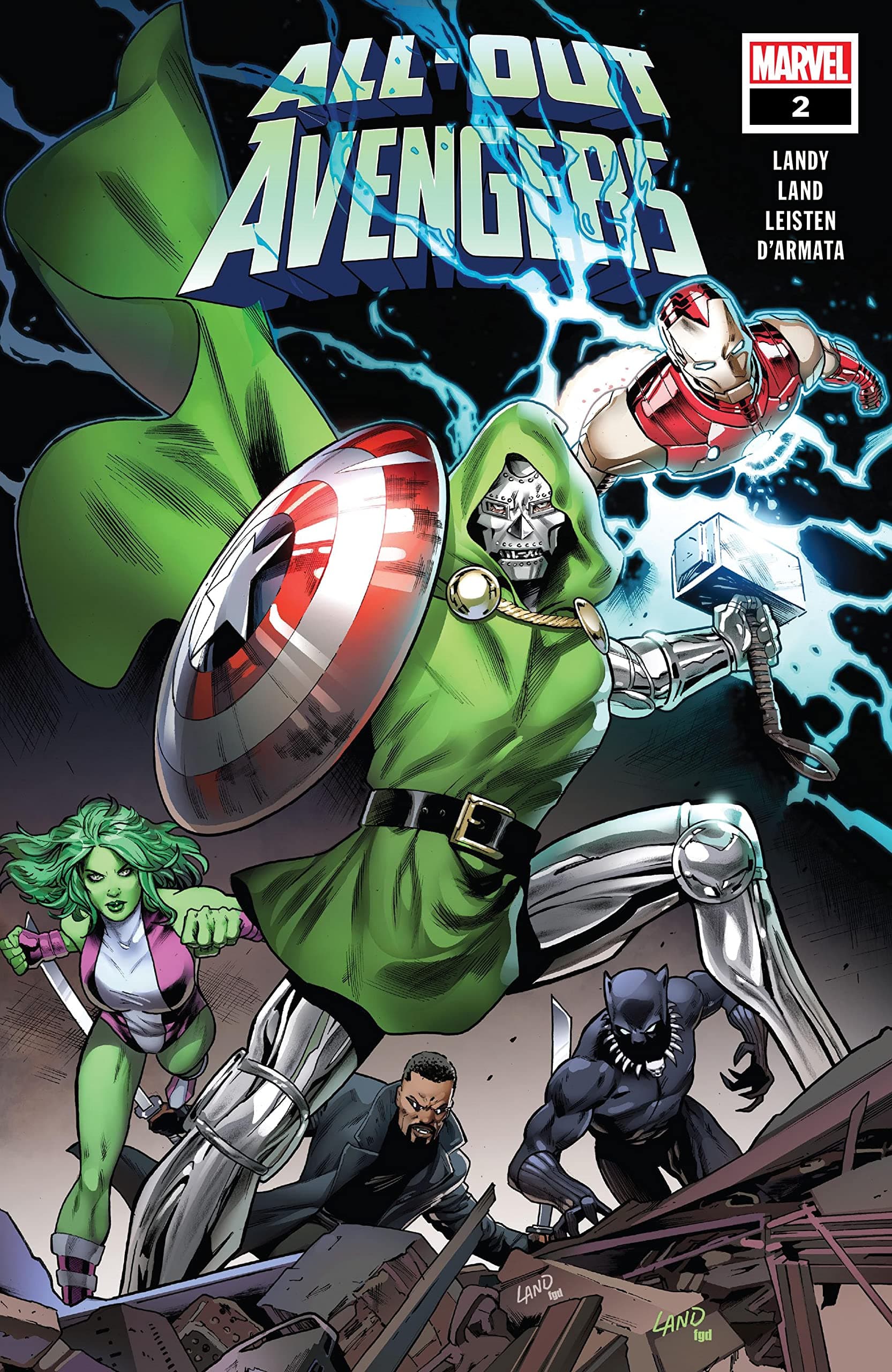 All-Out Avengers #2 cover