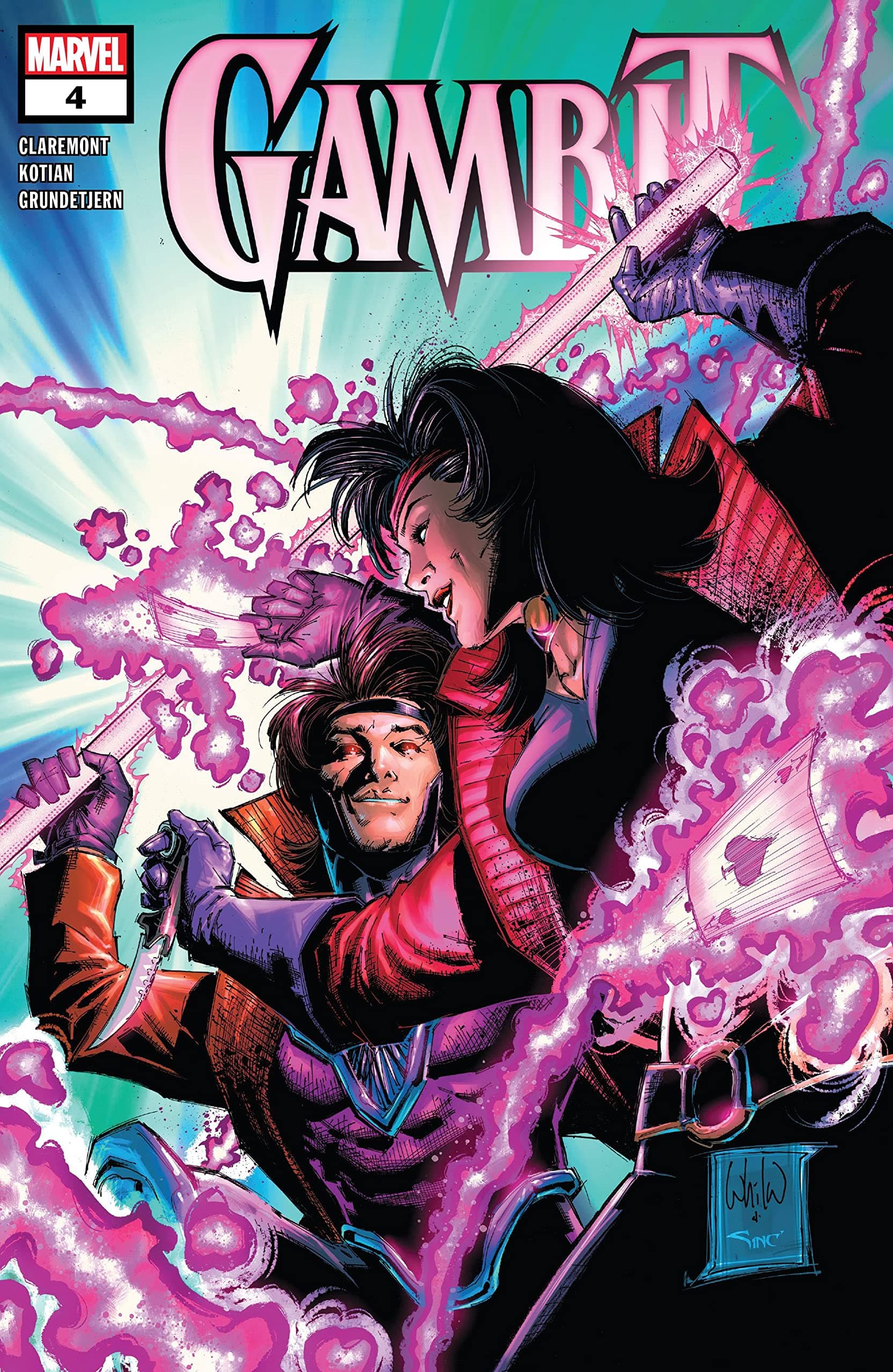 Gambit #4 cover
