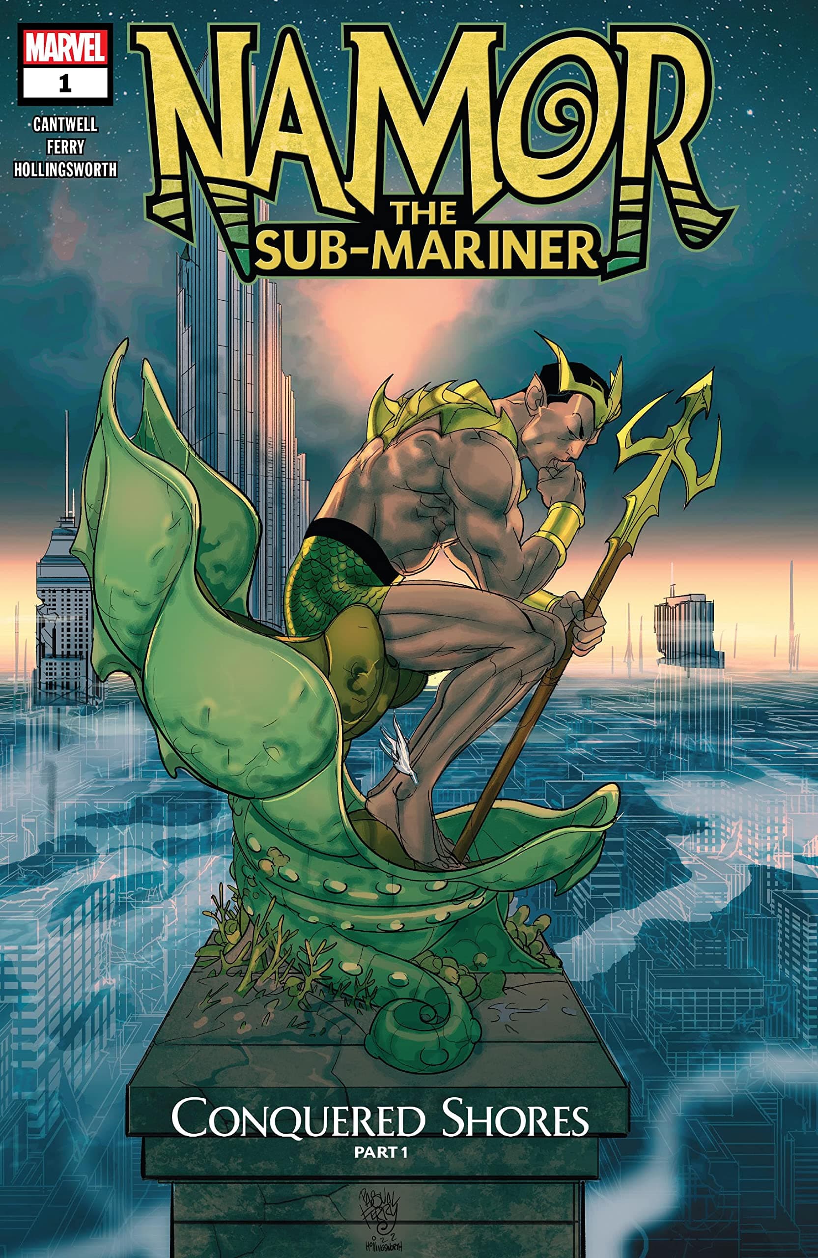 Namor: Conquered Shores #1 cover