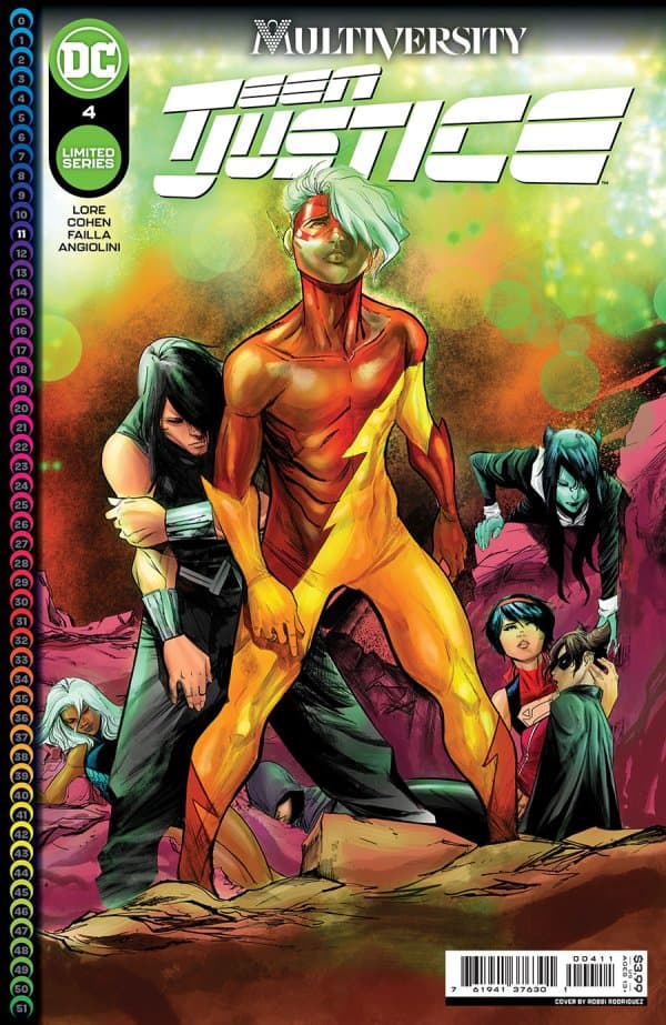 Multiversity: Teen Justice #4 cover