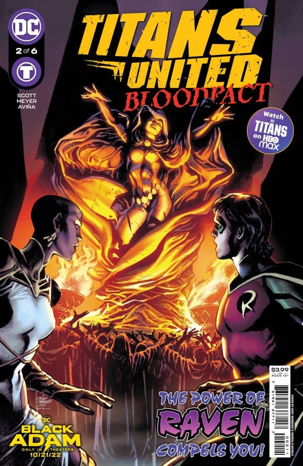 Titans United: Bloodpact #2 cover