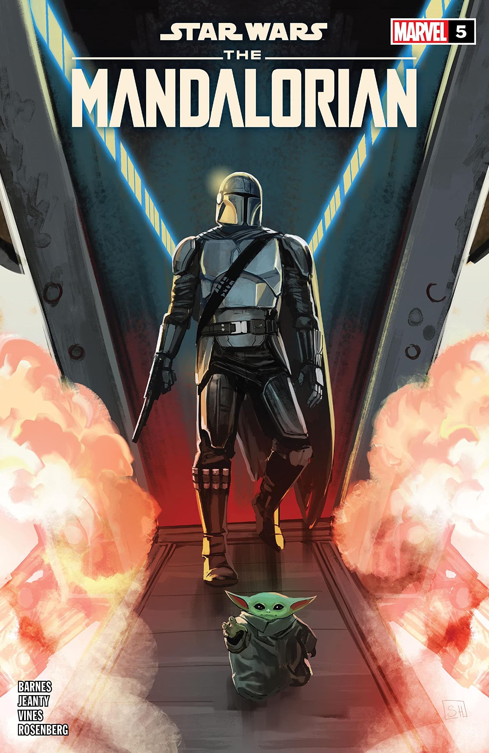 Star Wars: The Mandalorian #5 cover