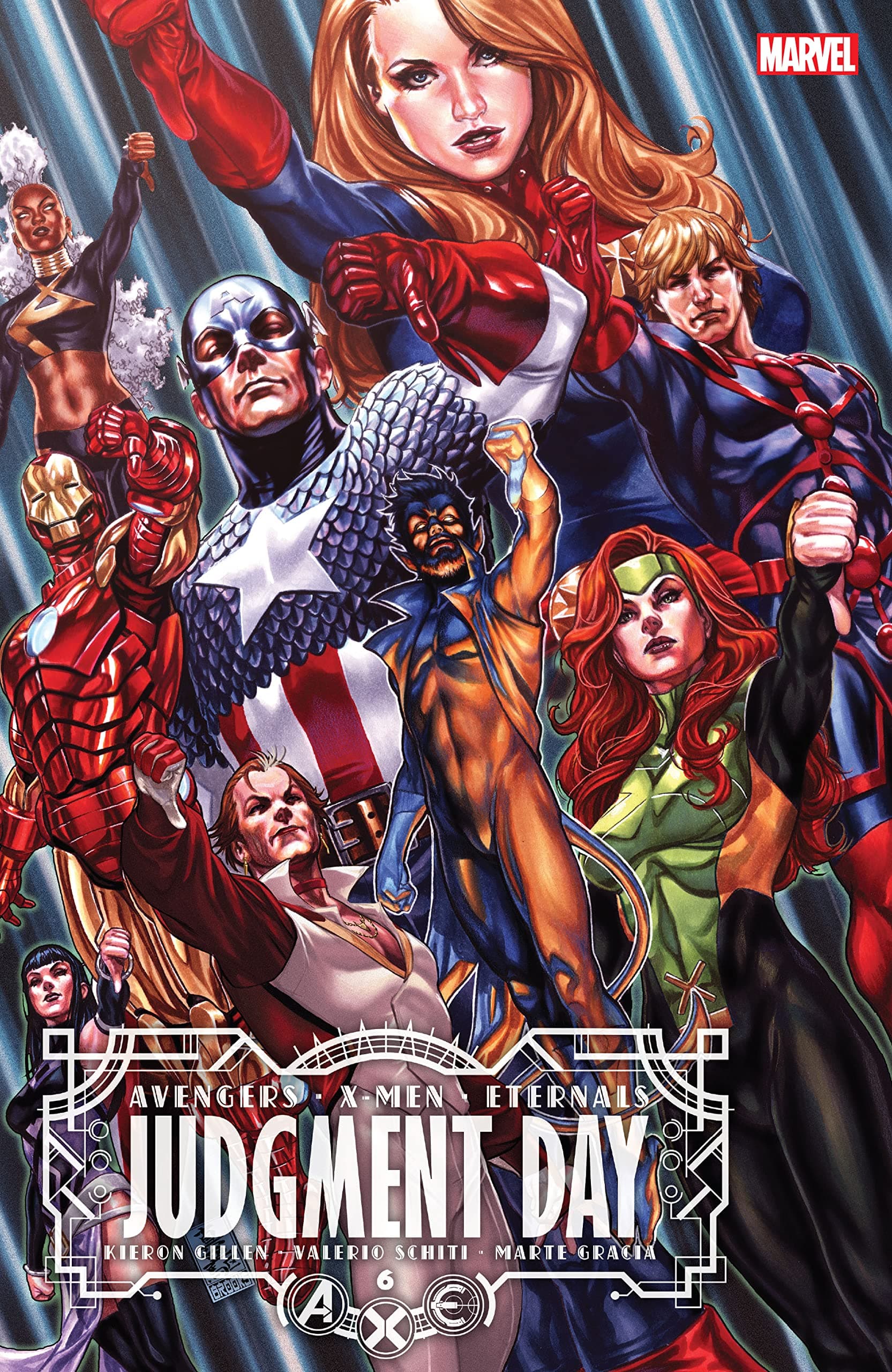 A.X.E.: Judgment Day #6 cover