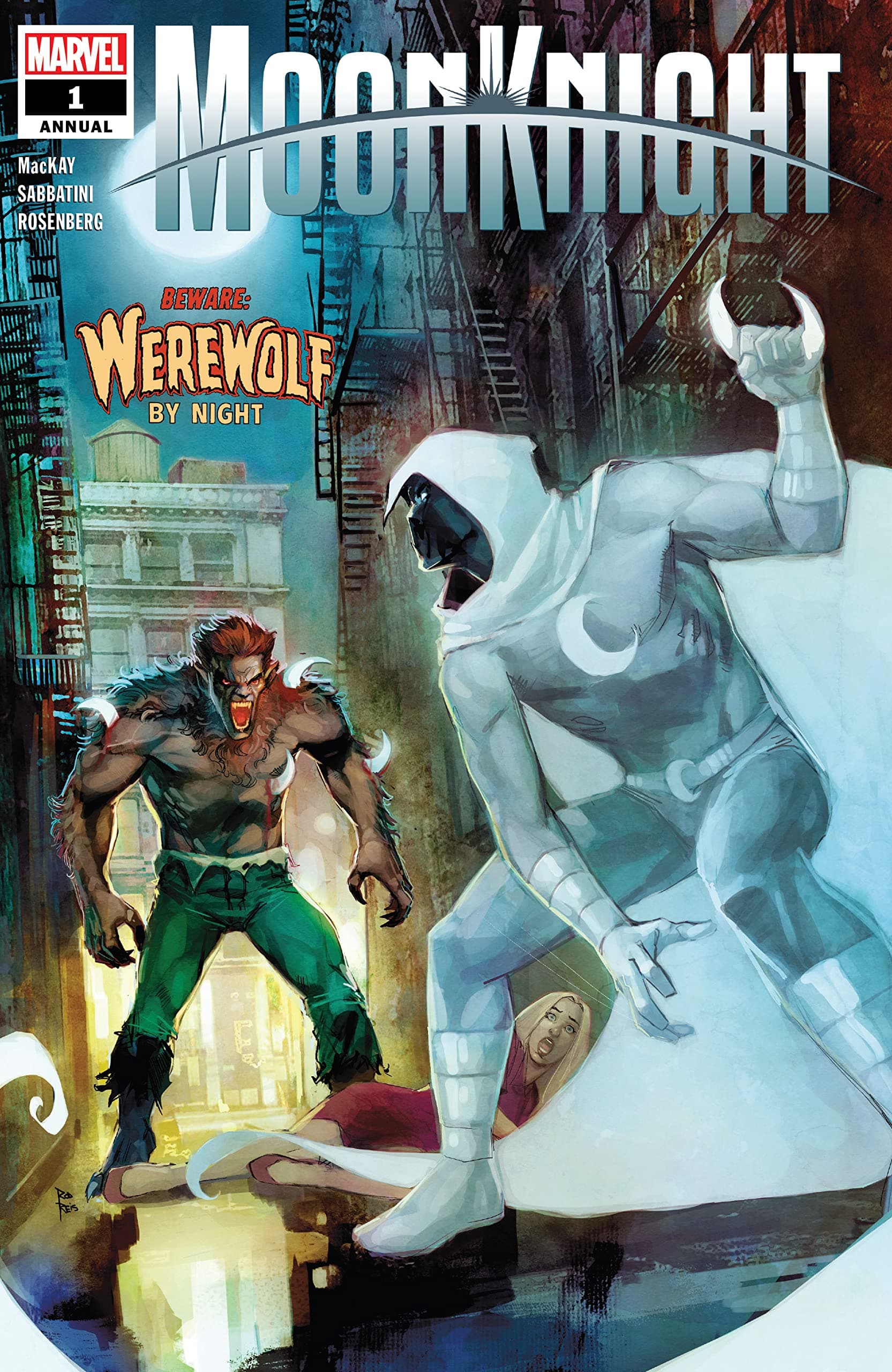 Moon Knight Annual #1 cover