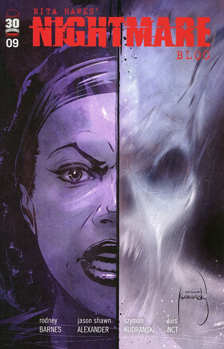 Nita Hawes' Nightmare Blog #9 cover