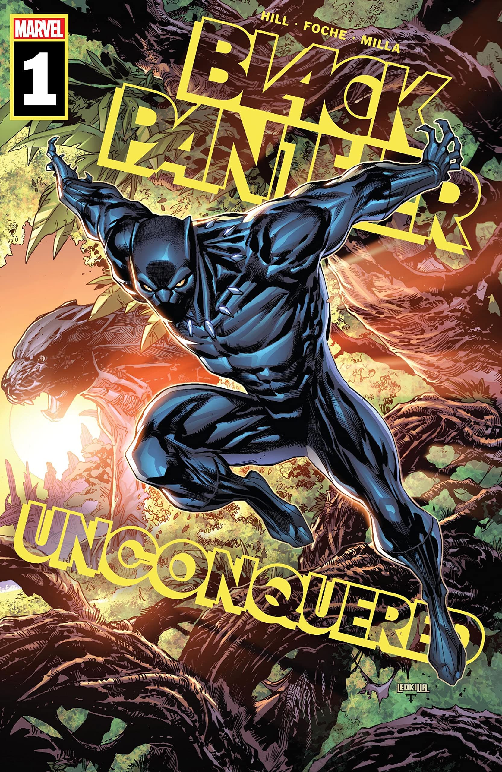 Black Panther: Unconquered #1 cover