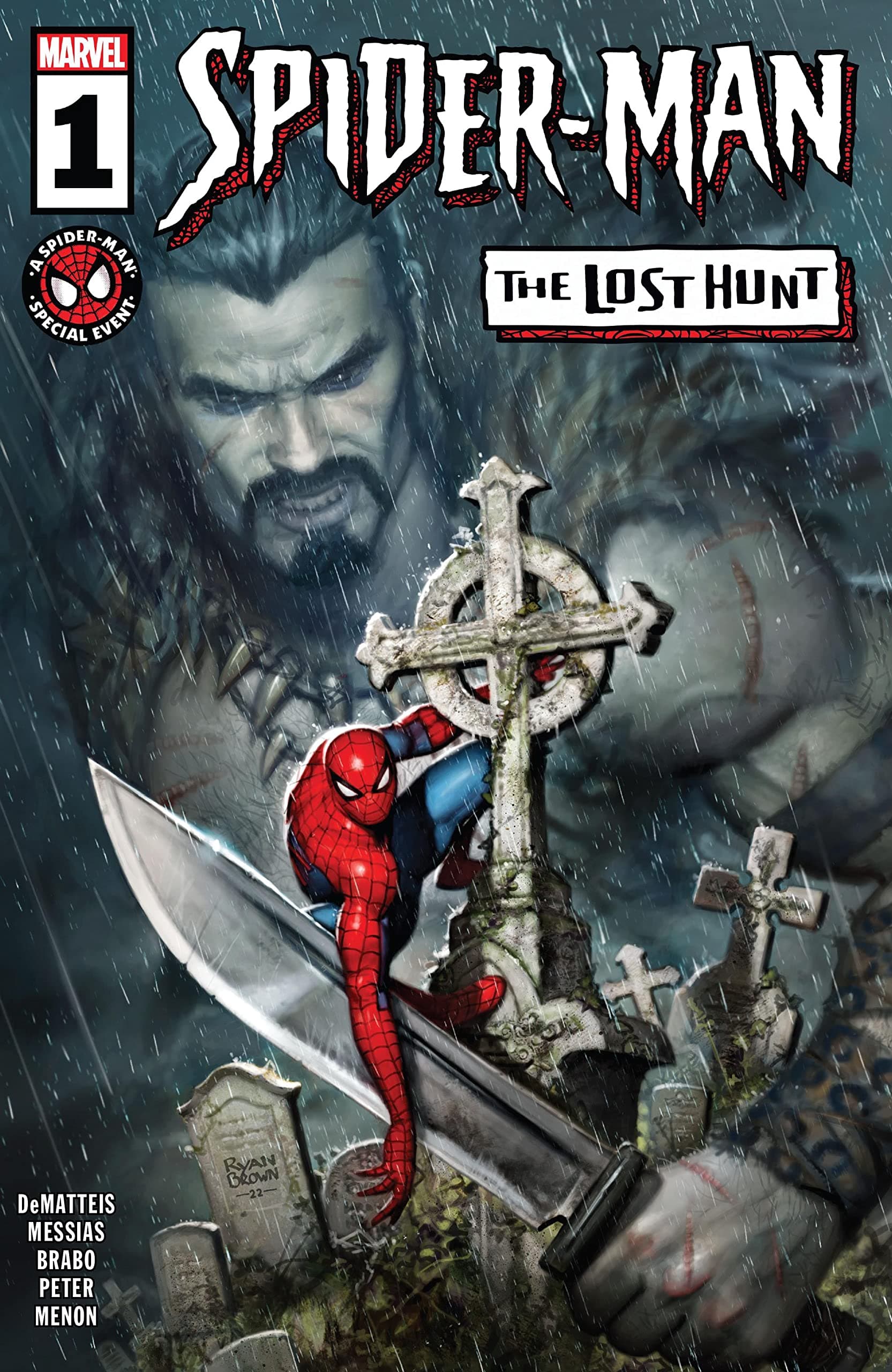 Spider-Man: The Lost Hunt #1 cover
