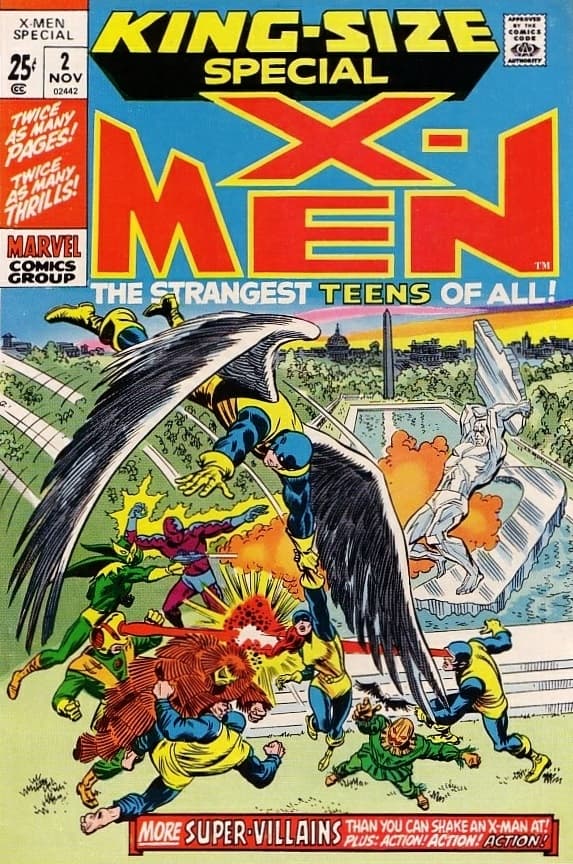 X-Men Annual #2 cover
