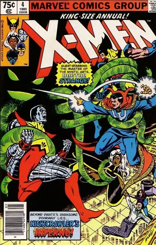 X-Men Annual #4 cover