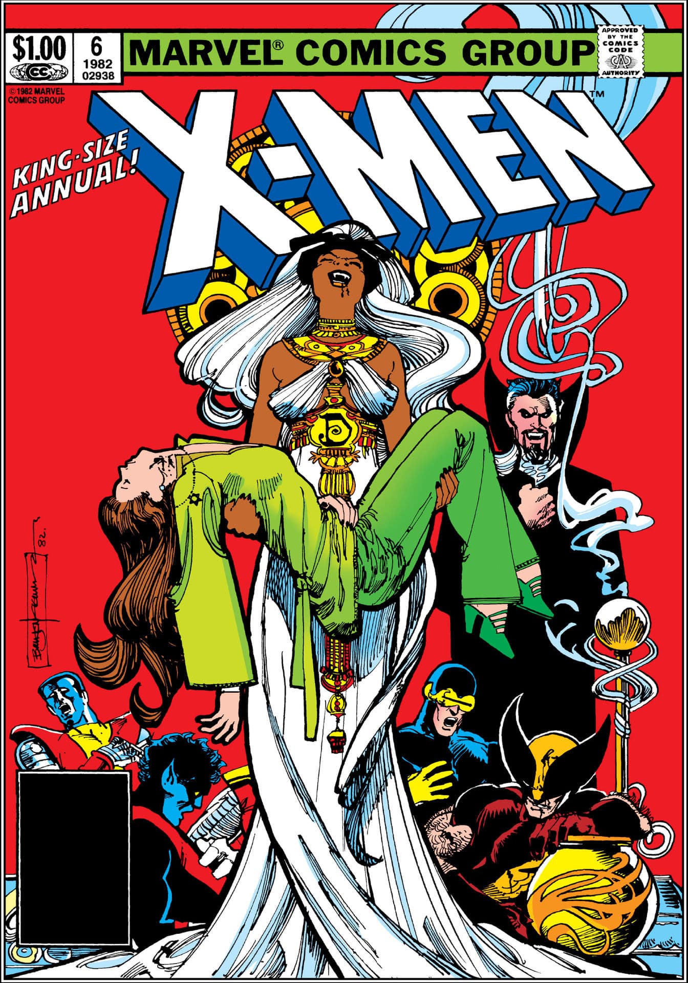 X-Men Annual #6 cover
