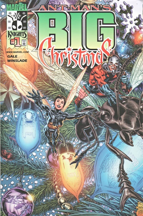 Ant-Man's Big Christmas #1 cover