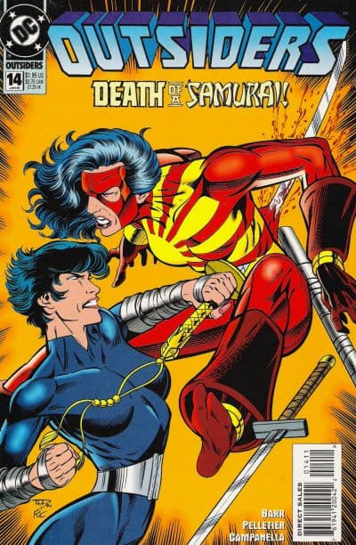 Outsiders #14 cover