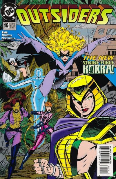Outsiders #16 cover