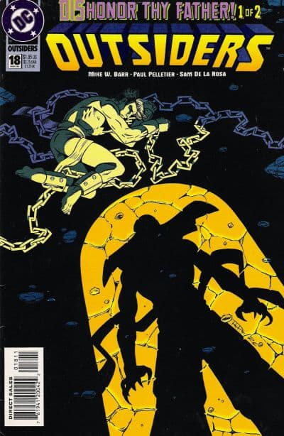 Outsiders #18 cover