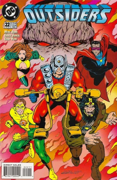 Outsiders #22 cover