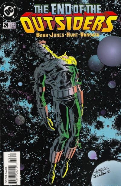 Outsiders #24 cover