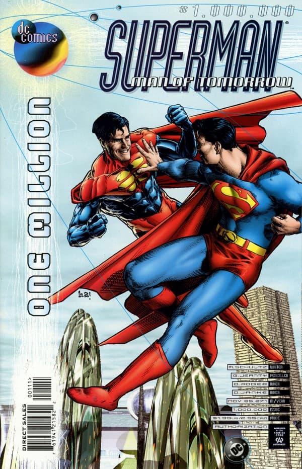 Superman: The Man of Tomorrow #1000000 cover
