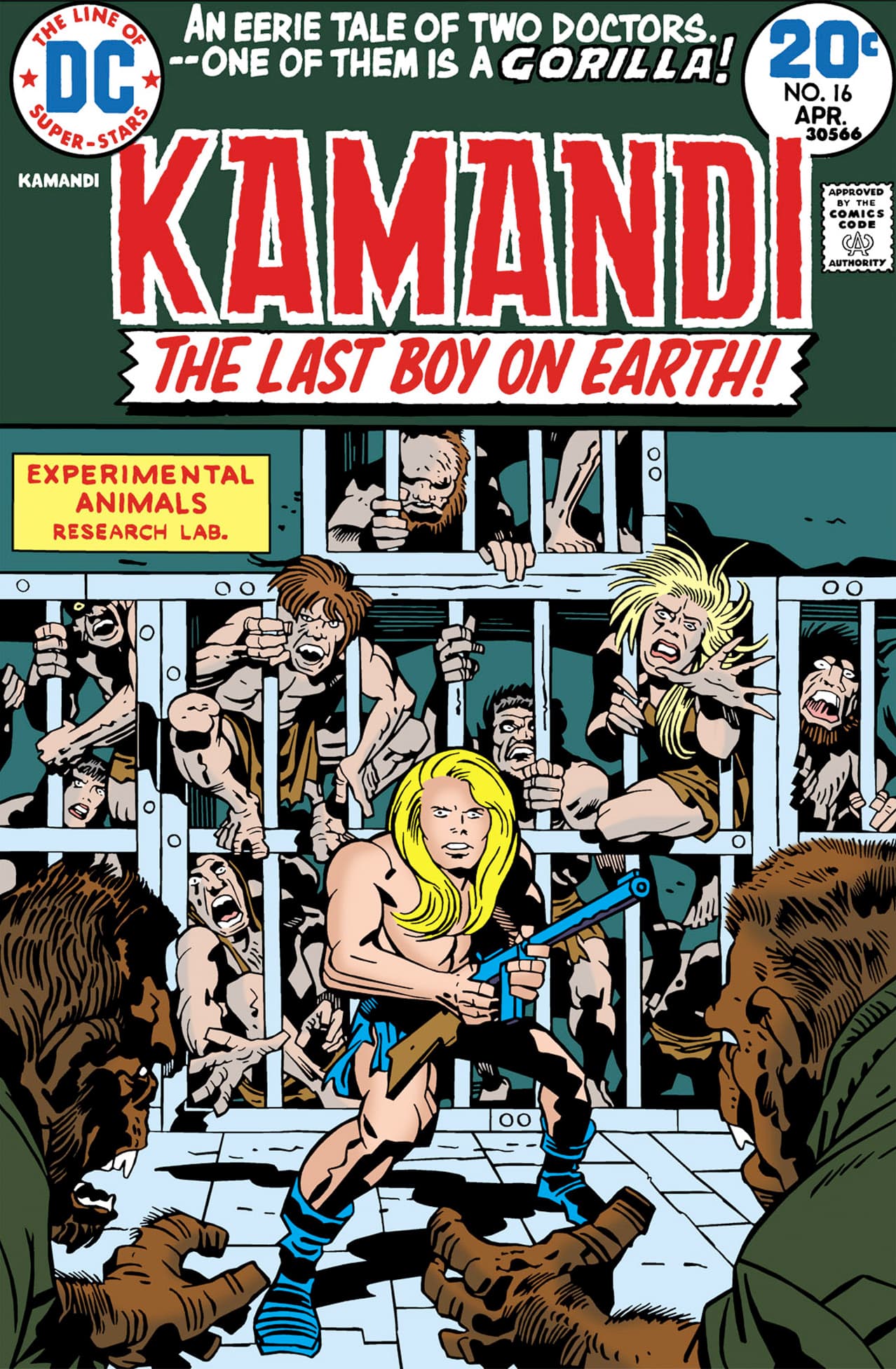 Kamandi, The Last Boy on Earth #16