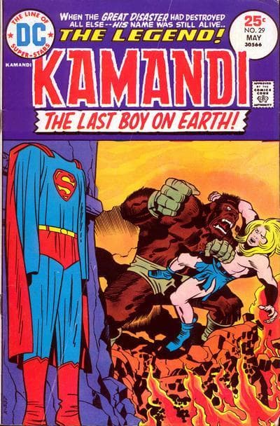 Kamandi, The Last Boy on Earth #29 cover