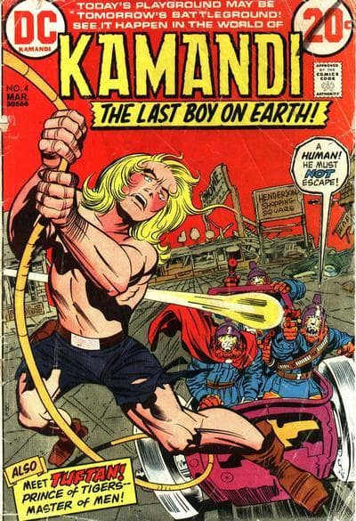 Kamandi, The Last Boy on Earth #4