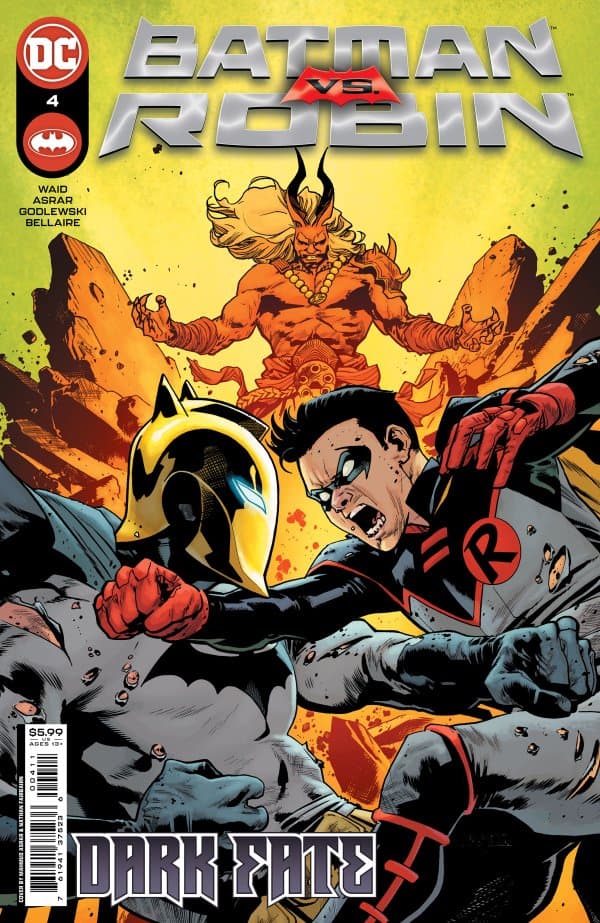 Batman vs. Robin #4 cover