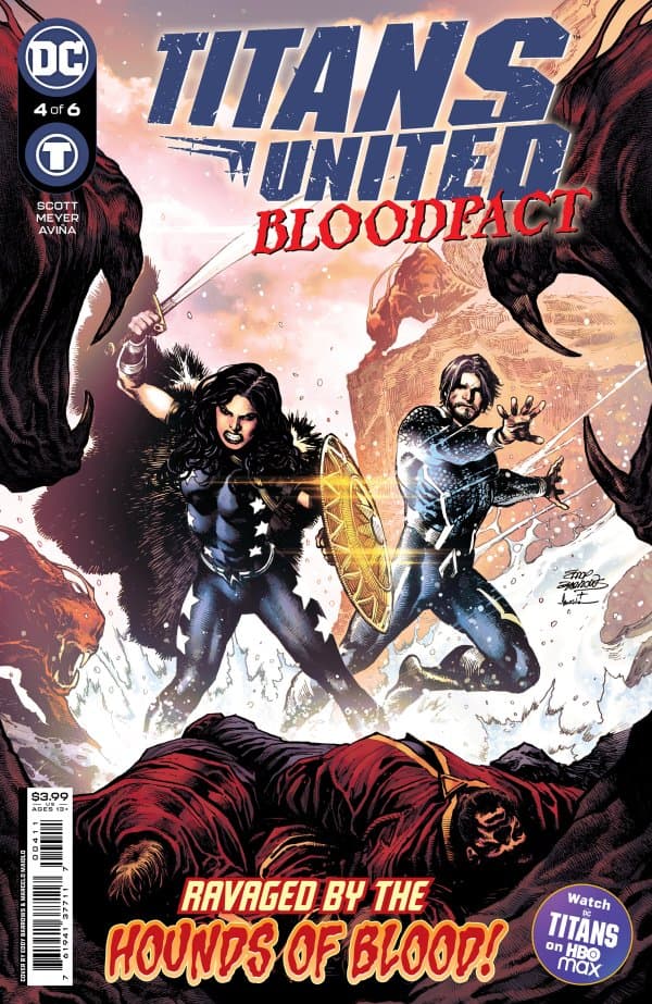Titans United: Bloodpact #4 cover