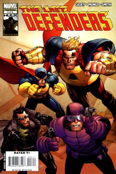 The Last Defenders #3 cover