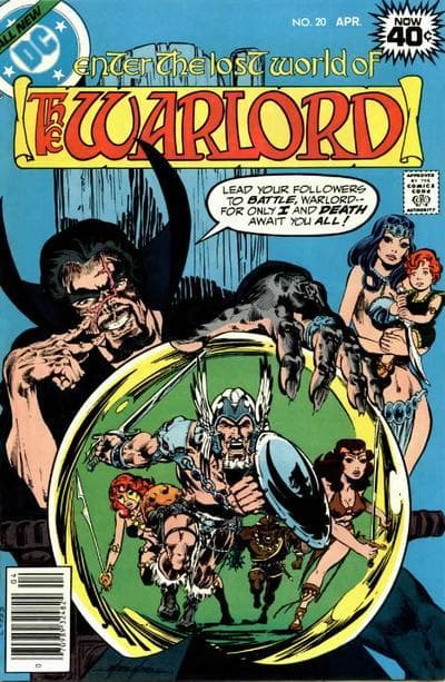 Warlord #20 cover