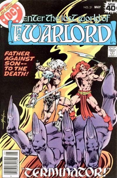 Warlord #21 cover