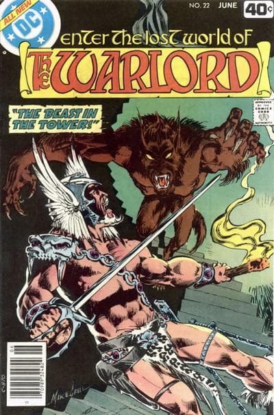 Warlord #22 cover