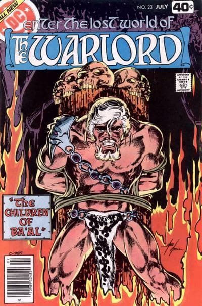 Warlord #23 cover