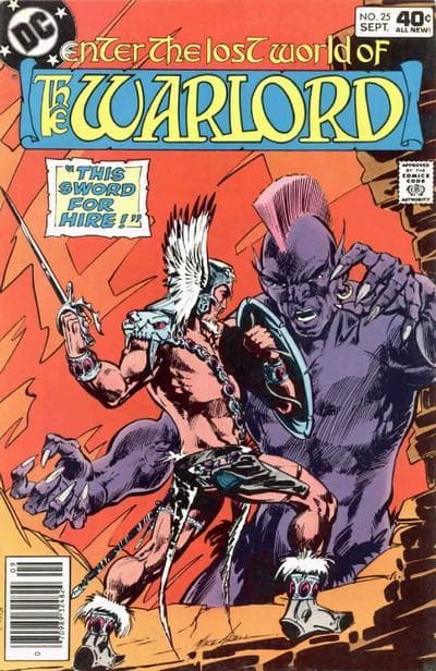 Warlord #25 cover
