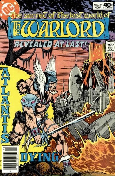 Warlord #27 cover