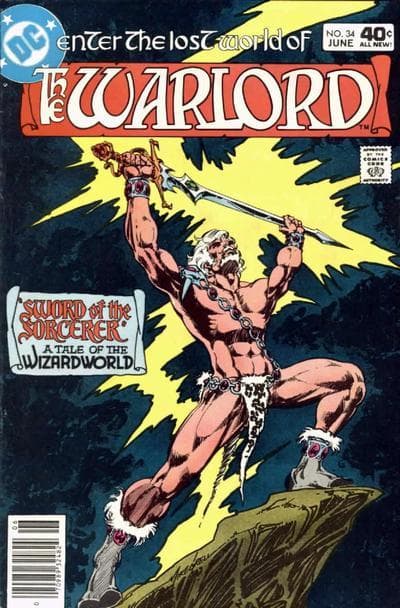 Warlord #34 cover