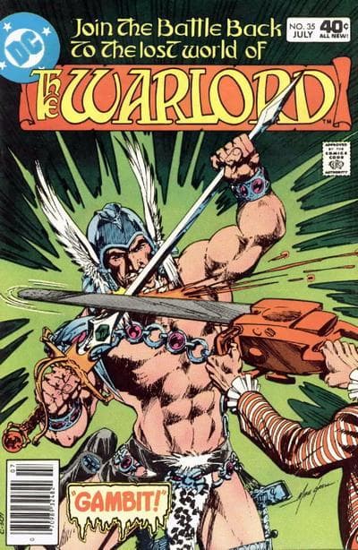 Warlord #35 cover