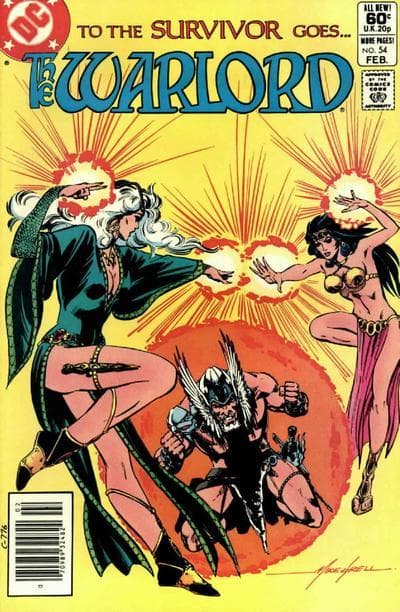 Warlord #54 cover
