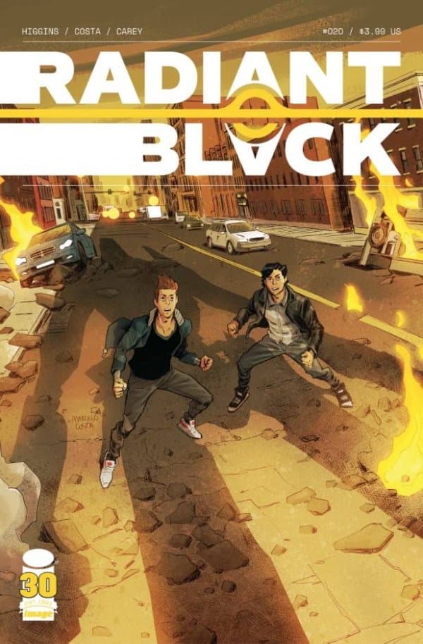 Radiant Black #20 cover